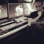 Federico working on scores for "The Mason Brothers"